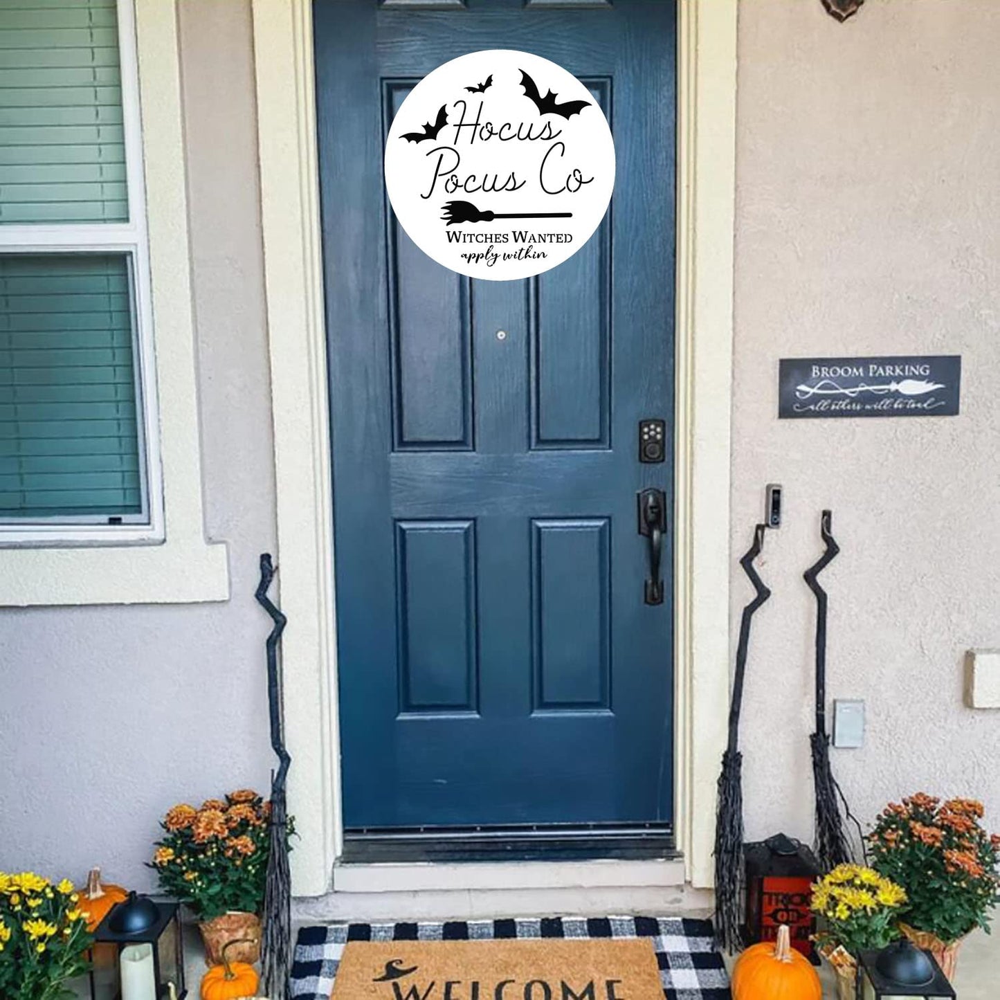 Halloween Stencils for Painting on Wood Large Halloween Stencil Skeleton Boo Hocus Pocus Templates for Porch Sign Door Hanger Decor