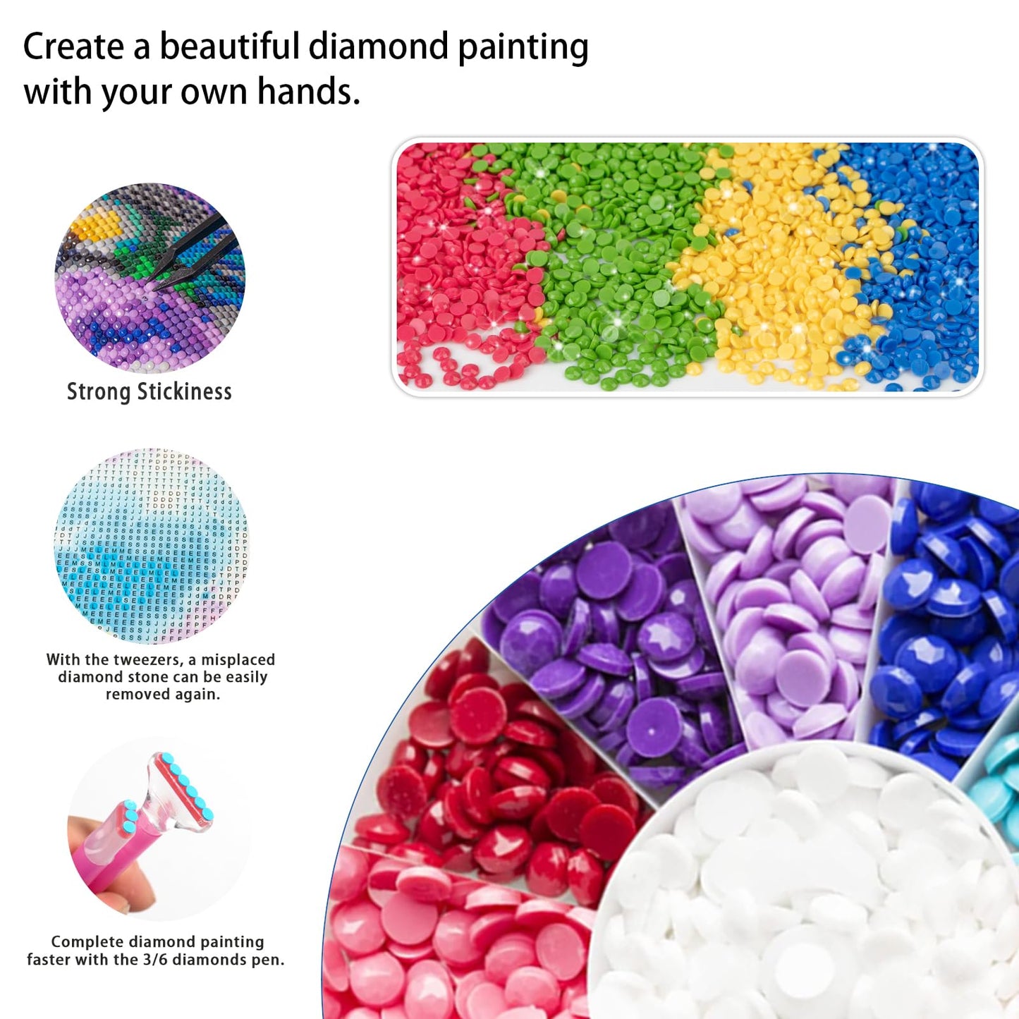 JZHYOAN Monkey Diamond Art Kits for Adults DIY Animal Diamond Painting Kit 5D Full Drill Round Painting for Beginners Home Wall Decor Crystal Rhinestone Round Gem Art Craft Embroidery Kits 30x40cm