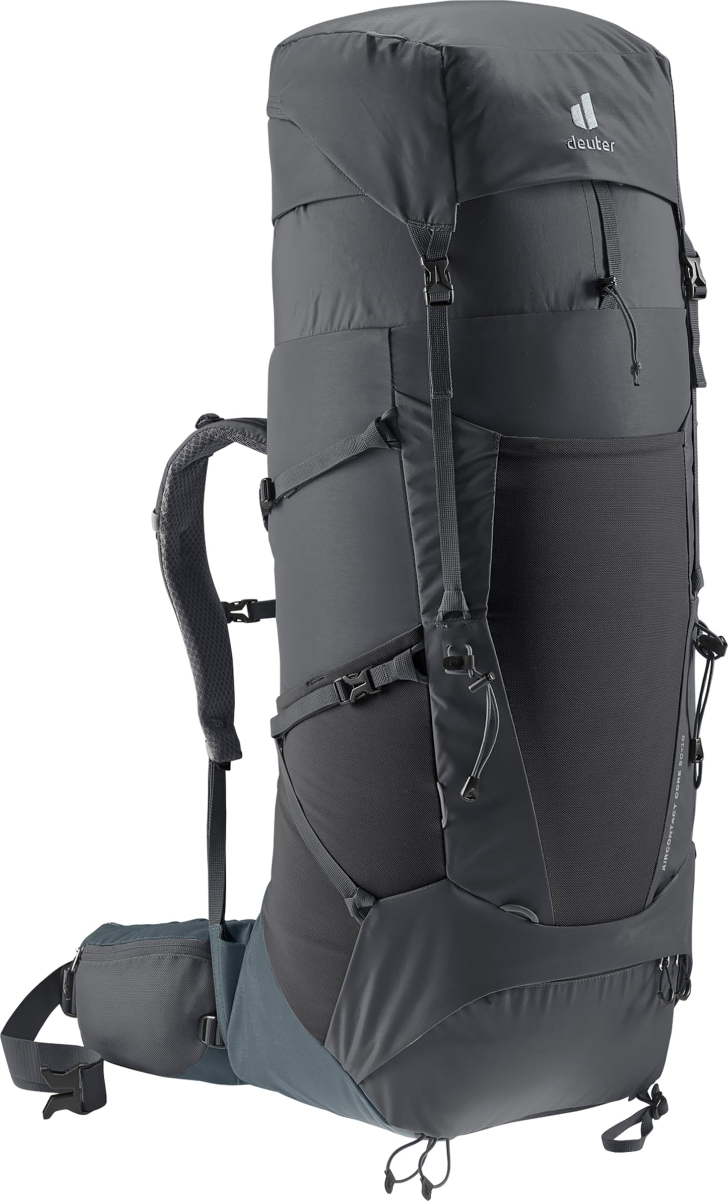 Deuter Aircontact Core 50+10L Hiking Backpack - Graphite-Shale