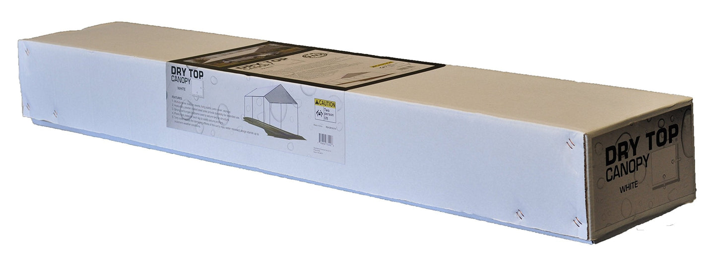 DRY TOP 73102 Canopy Set, 10' x 20', White