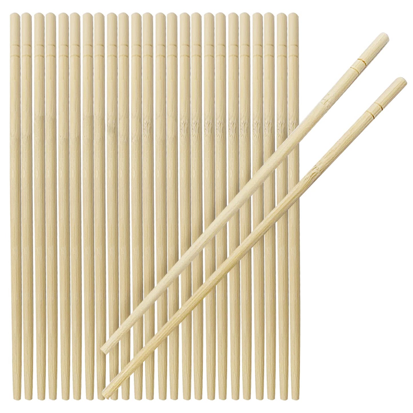 UEJYWUY 1000 Pairs 8 Inch Disposable Chopsticks, Separated Sleeved Individually Wrapped Disposable Bamboo Chopsticks, Bamboo Wooden for Noodles, Sushi, Asian Food