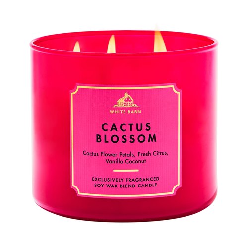 Bath & Body Works Cactus Blossom 3-Wick Candle