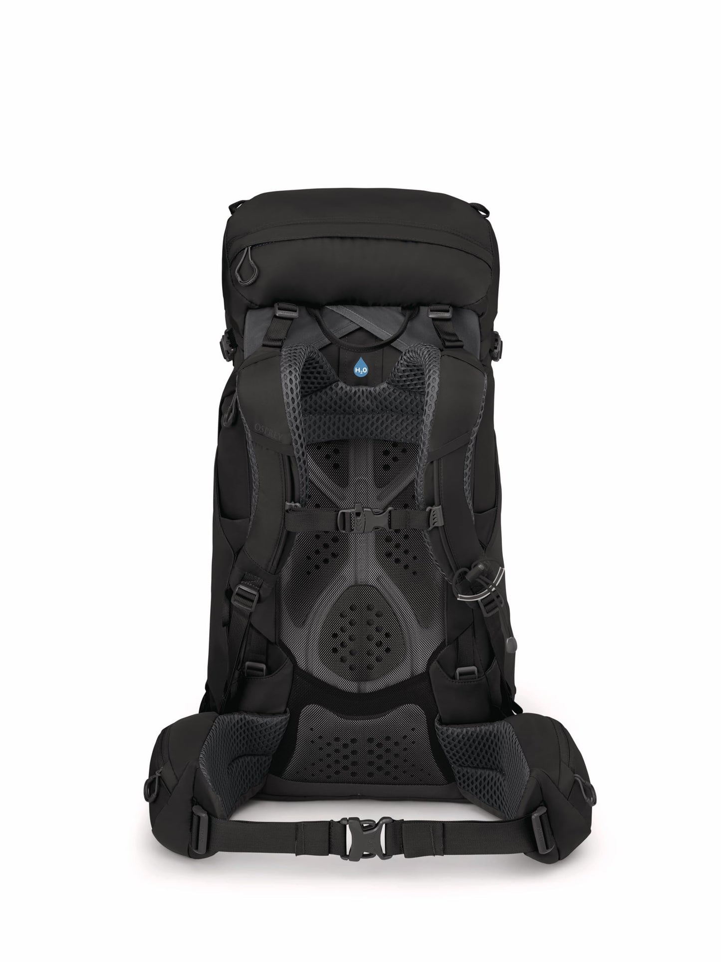 Osprey Kestrel 38L Men's Backpacking Backpack, Black, S/M