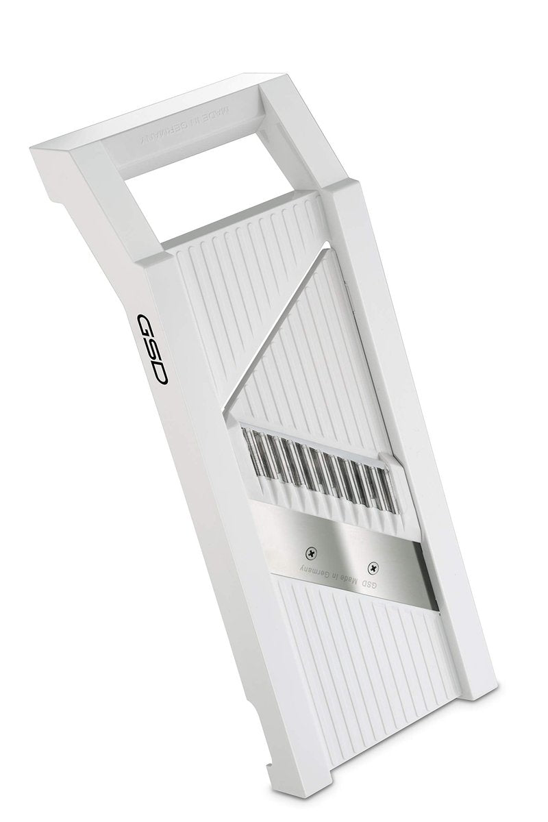 GSD Universal Vegetable Slicer With 5 Changeable Blades, White