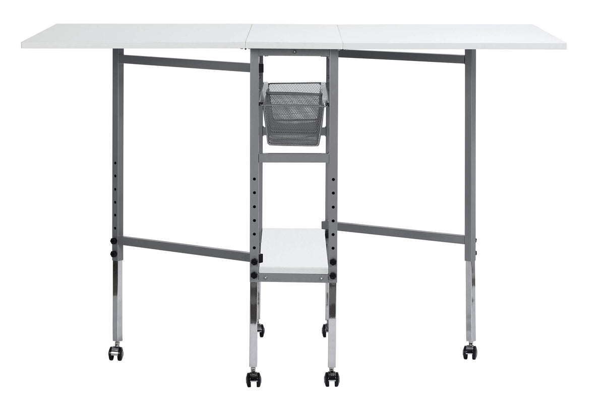 Studio Designs Sew Ready Hobby and Cutting Craft Desk Table with Storage Drawers