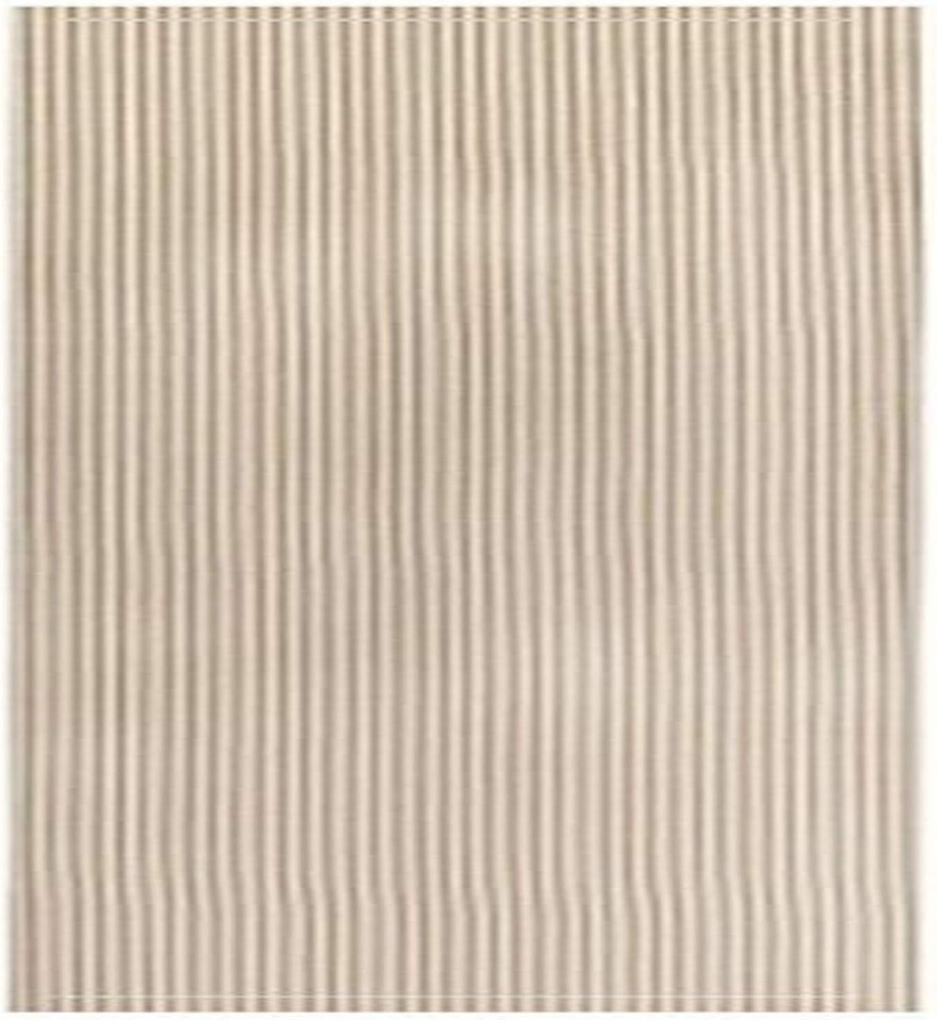 Heritage Lace Tan/White Ticking Reversible Table Runner, 20" x 54", TK-2054T