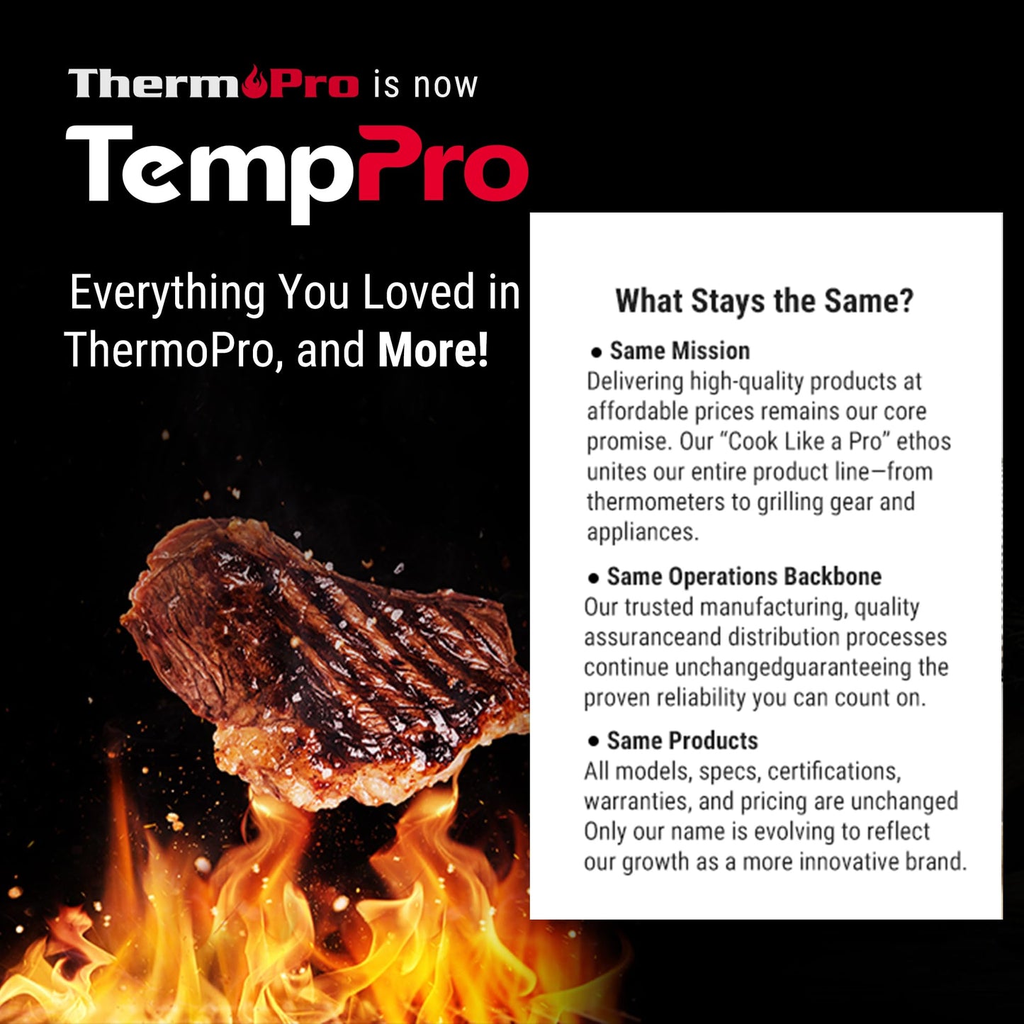 TempPro TP829 1000ft Wireless Meat Thermometer Digital for Grilling and Smoking, 4 Meat Probes Grill Thermometer for Outside Grill, BBQ Thermometer for Cooking Food Temperature (Previously ThermoPro)