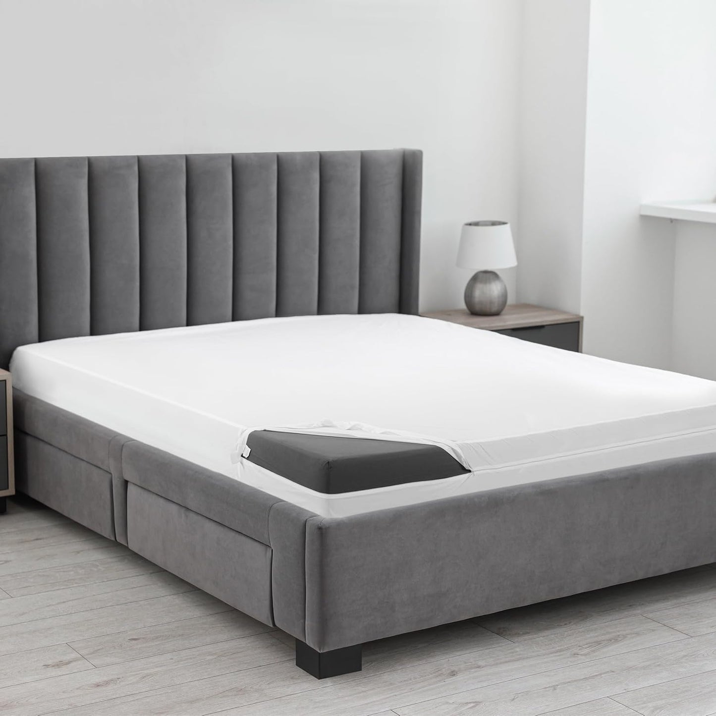 Utopia Bedding Waterproof Mattress Protector - Queen Size Bed Bug & Dust Mite Proof Encasement - 12 Inches Deep