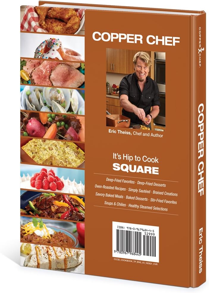 Copper Chef Hard Cover Book