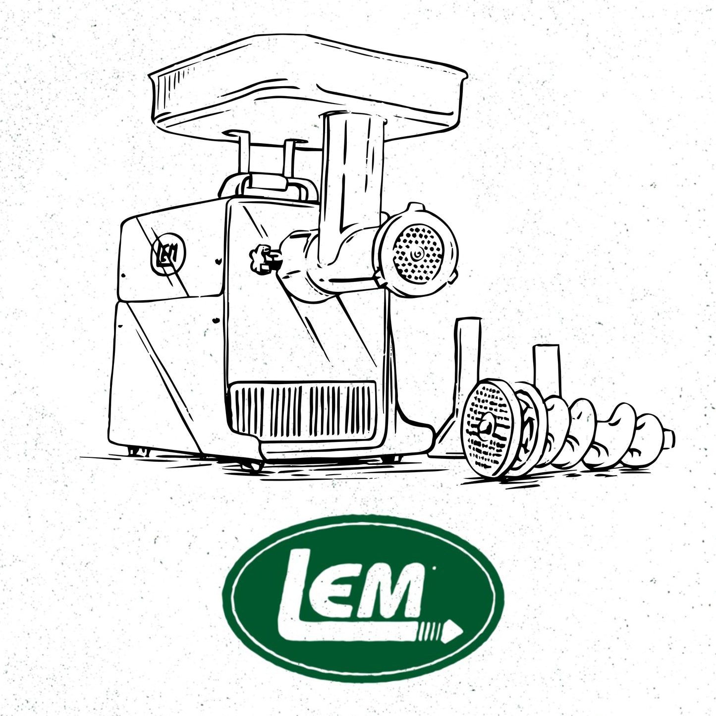 LEM Products Adjustable Burger Press, Non-Stick, Heavy-Duty Aluminum