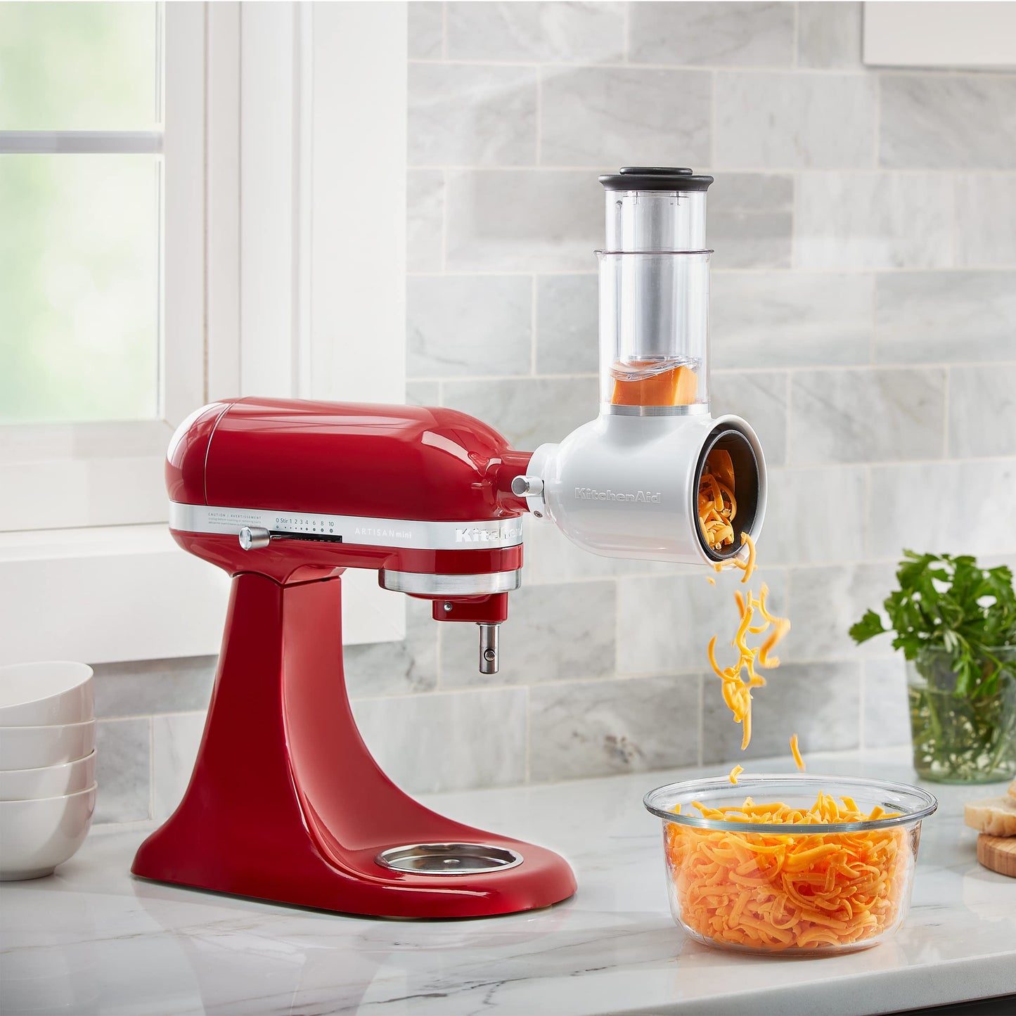 KitchenAid Stand Mixer Attachment, KSMVSA Fresh Prep Slicer/Shredder