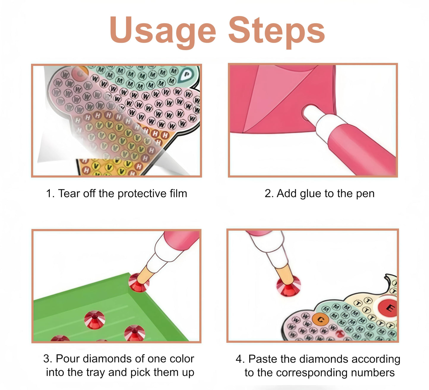 Bulerrylulu 6 Pcs Diamond Painting Coasters Kits with Holder,Diamond Art Coasters Set for Drinks Coffee Table, Gem Painting kit for Beginners Adults DIY Art Craft Gifts Home Decors (8pcs y2k)