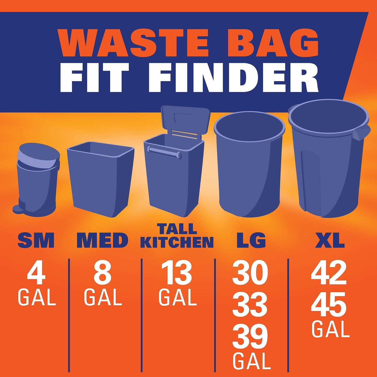 Hefty Ultra Strong 13 Gallon Trash Bags, Tall Kitchen Trash Bags 13 Gallon Size, White, Fabuloso Citrus & Fruits Scent, 80 Bags