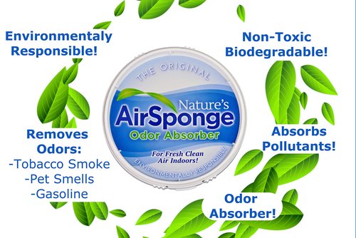 Delta Nature's Air Sponge Odor Absorber Unscented Plastic Tub 1/2 Lb.
