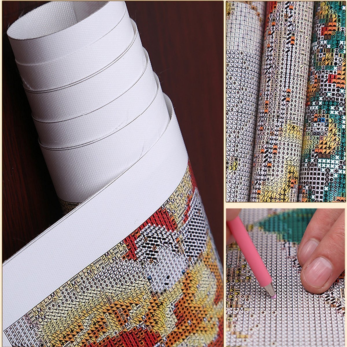 Better Selection 5D Diamond Art by Number Kit, Full Drill Just Keep Swimming Starfish Octopus Fish Flowers Rhinestone Embroidery Cross Stitch Supply Arts Craft Canvas Wall Decor