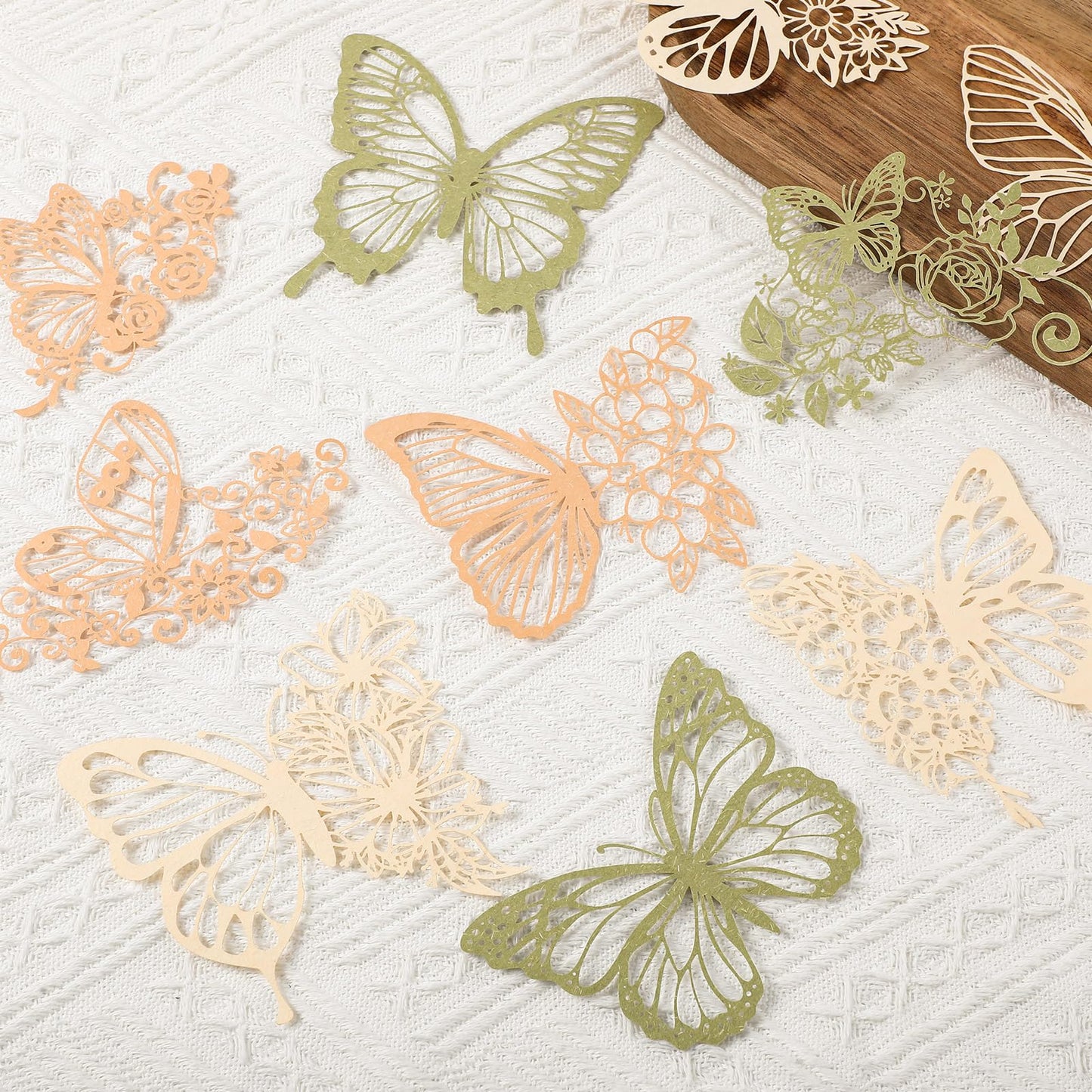 Fullhawl 186 Pcs Scrapbook Paper and Mesh Fabric Assorted Scrapbook Supplies Journaling Scrapbooking 20 Sheets Flowers Stickers 10 Sheets Butterfly Paper for Planner Junk Journal Retro Crafts