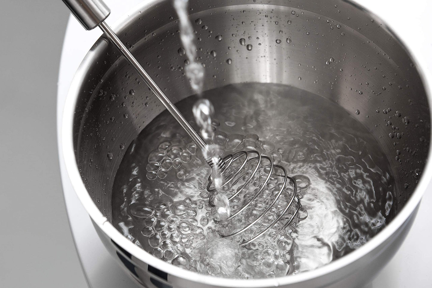 TAFOND Whisk, Stainless Steel Spring Whisk, Balloon Whisk Egg Beater for Blending, Whisking, Beating, or Stirring