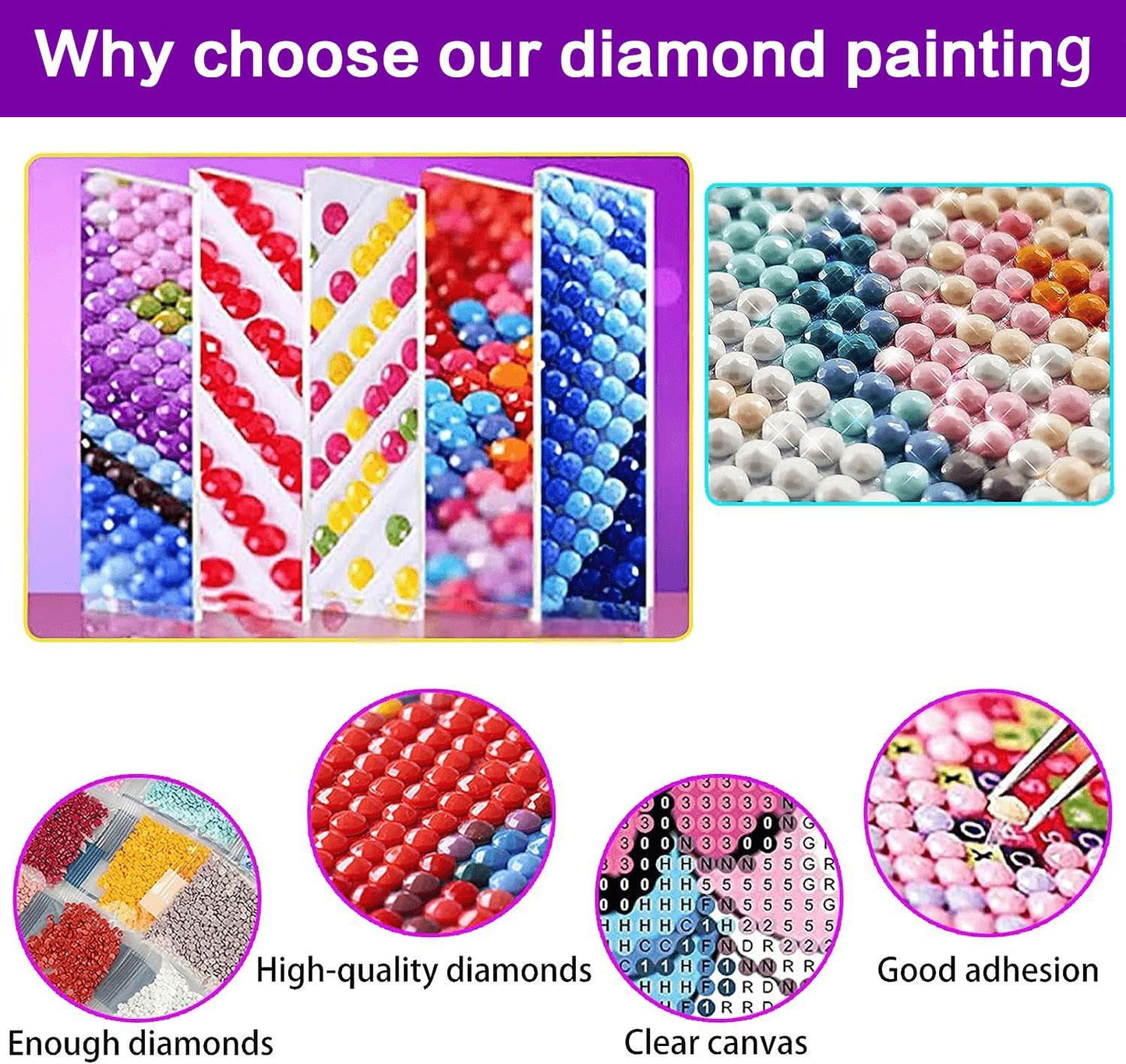 croshom Large Diamond Art Kits for Adults, Sea Turtle Large Diamond Painting Kits for Adults, Summer Diamonds Art Kit for Adult, 5D DIY Full Round Drills Craft for Gifts, Home Wall Decor 27.6"x15.7"