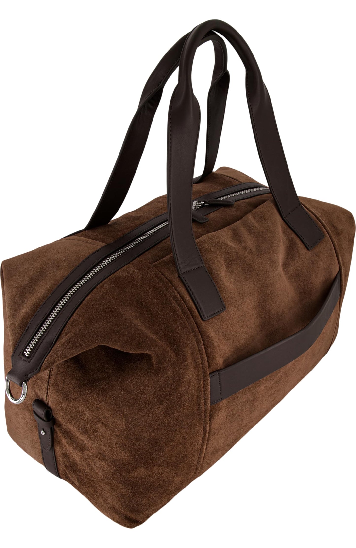 Vince Mens Suede Westmore Duffle Bag, Stylish & Versatile Accessory for Everyday & Travel