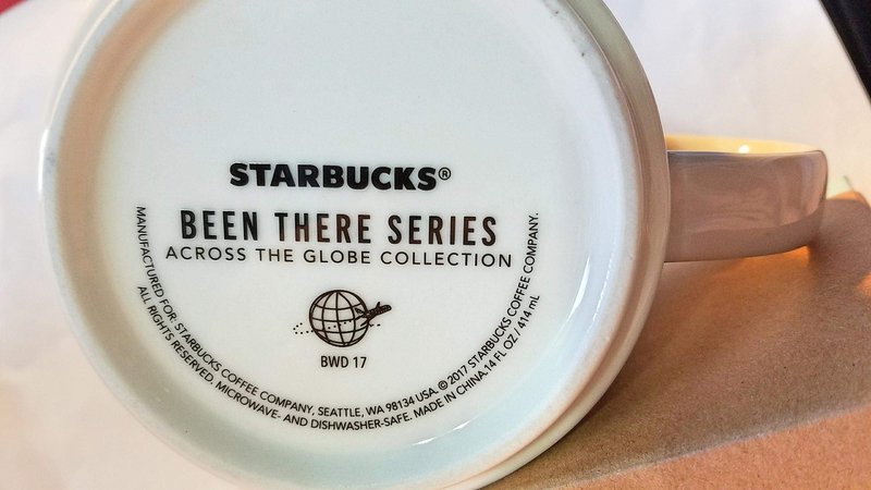 Starbucks Been There Across the Globe Series Mug 14 oz OREGON