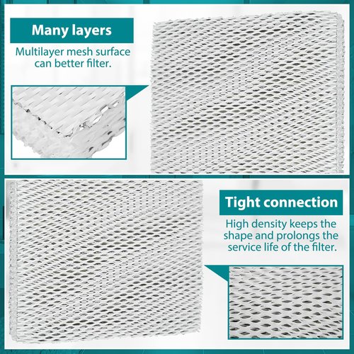 HASMX HC26A1008 Replacement Humidifier Filter Pad for Honeywell HE360, HE-360, HE200A, HE260A, HE260B, HE265A, HE265B, ME360, HE360A, HE360B, HE365A, HE365B Replaces Part Numbers RP3162, A35W (1-Pack)