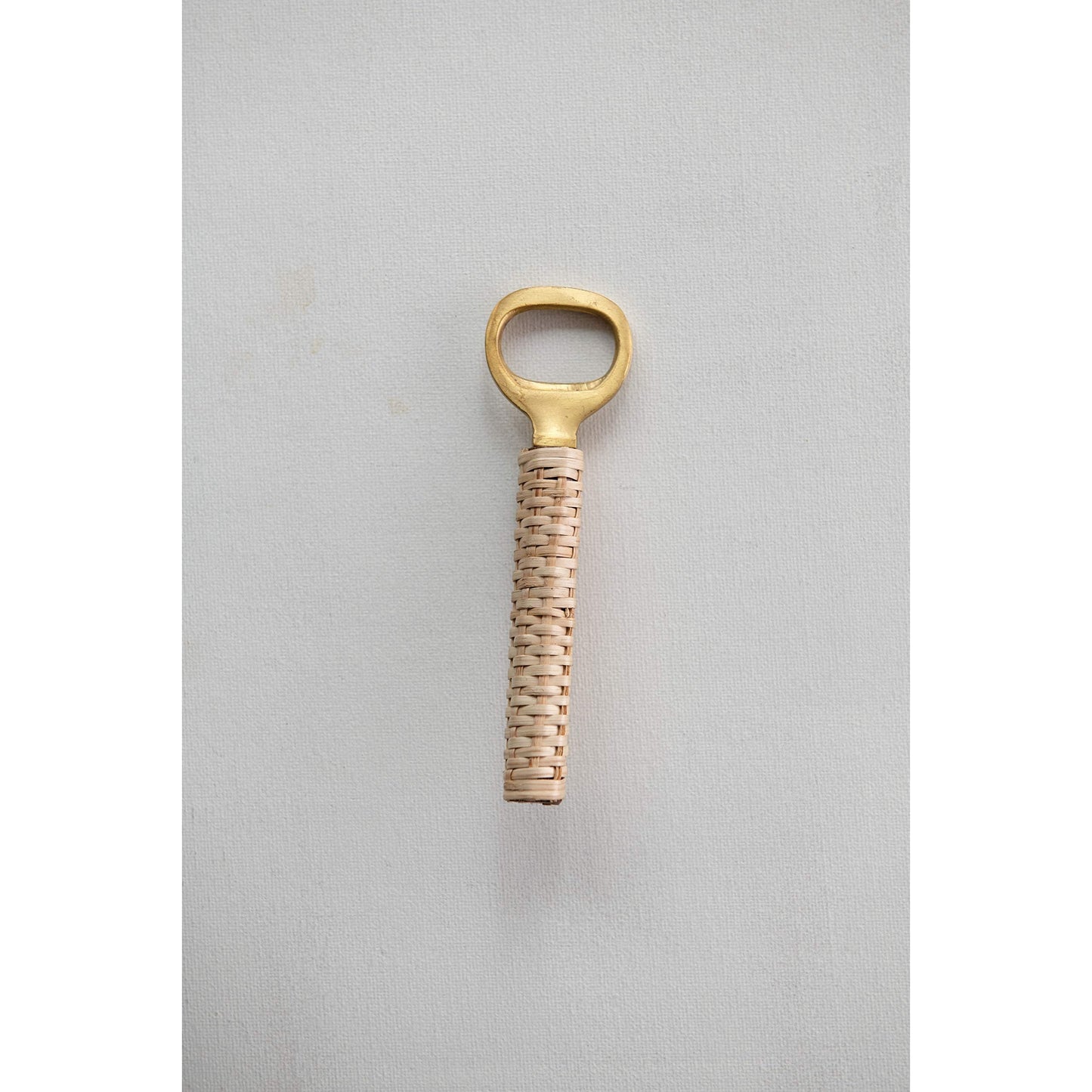 Creative Co-op Brass Handle Bottle Opener (DF3548)