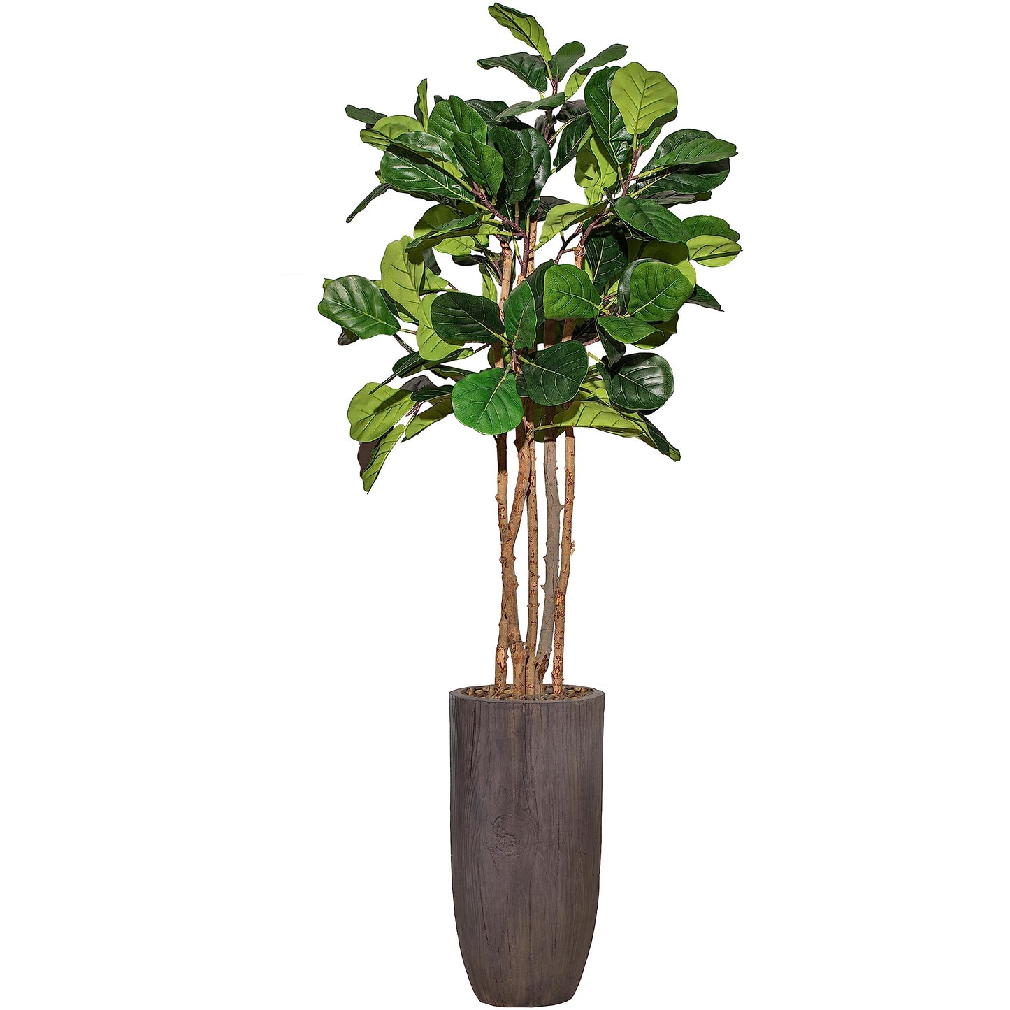 Artificial Fig Tree for Indoor Home and Office Accent Décor with Eco Planter (VHX171224)