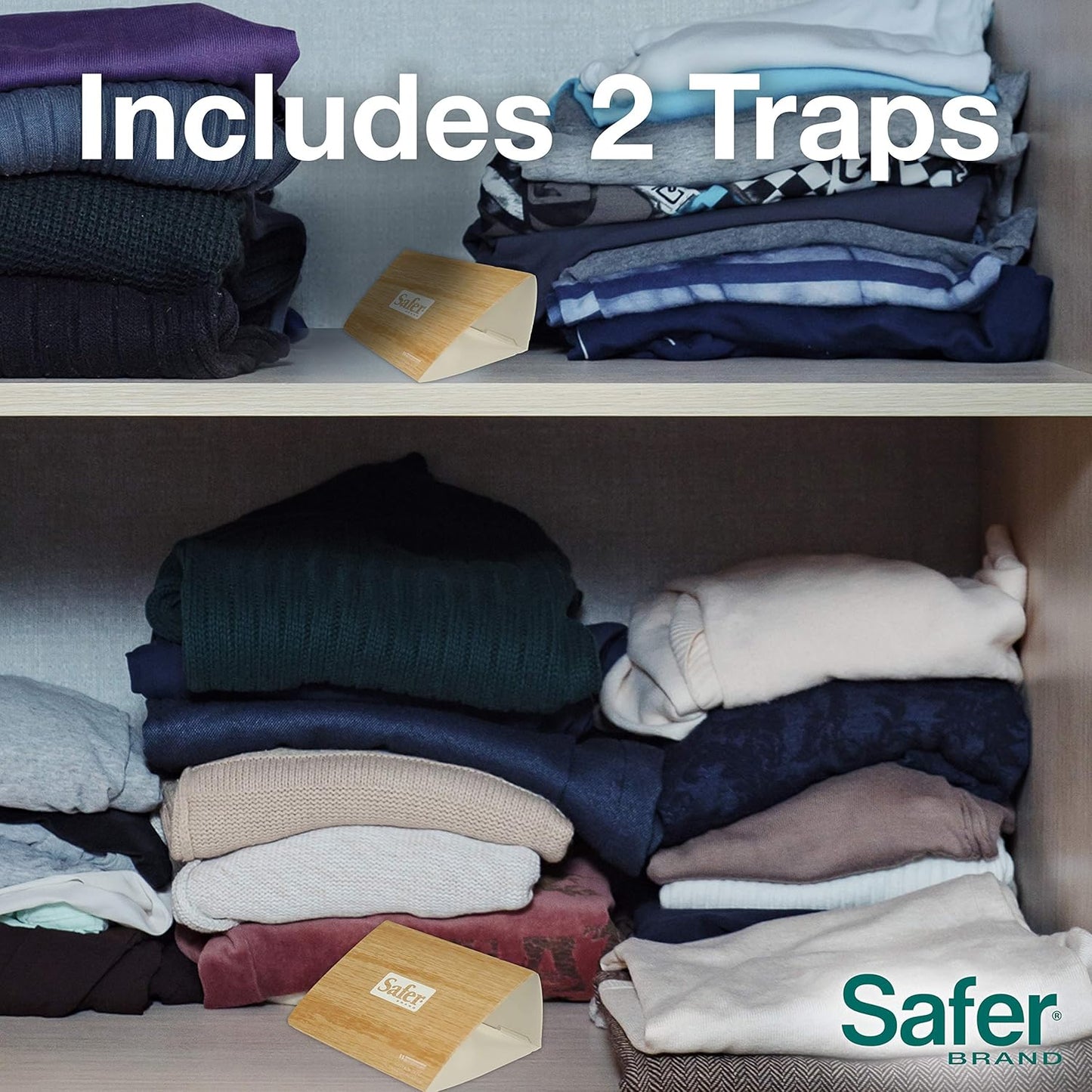 Safer Brand 07270 Clothes Moth Alert Trap