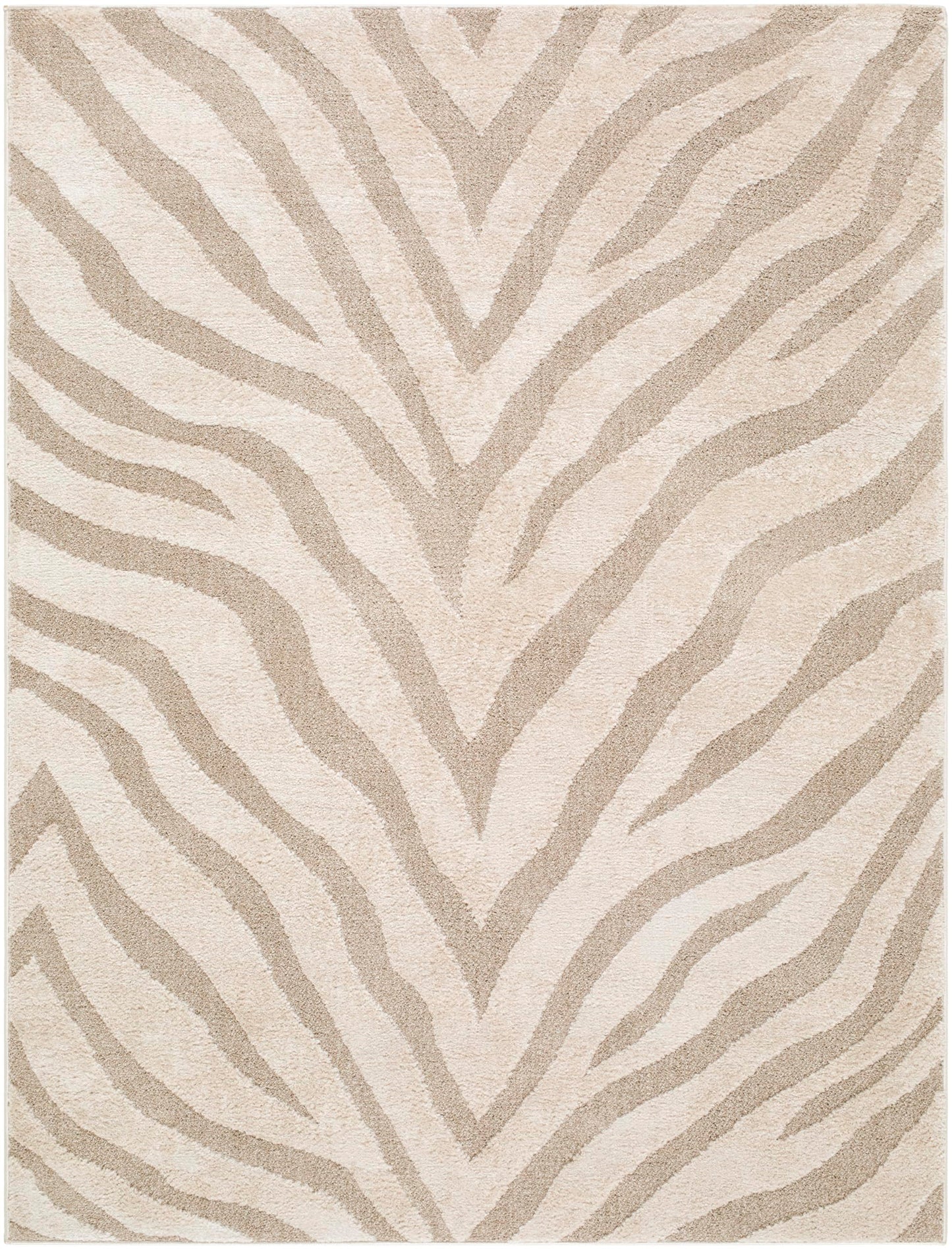 Livabliss x Rachel Zoe The Studio Edit Modern Area Rug, 7'10" x 10', Gray/Oatmeal