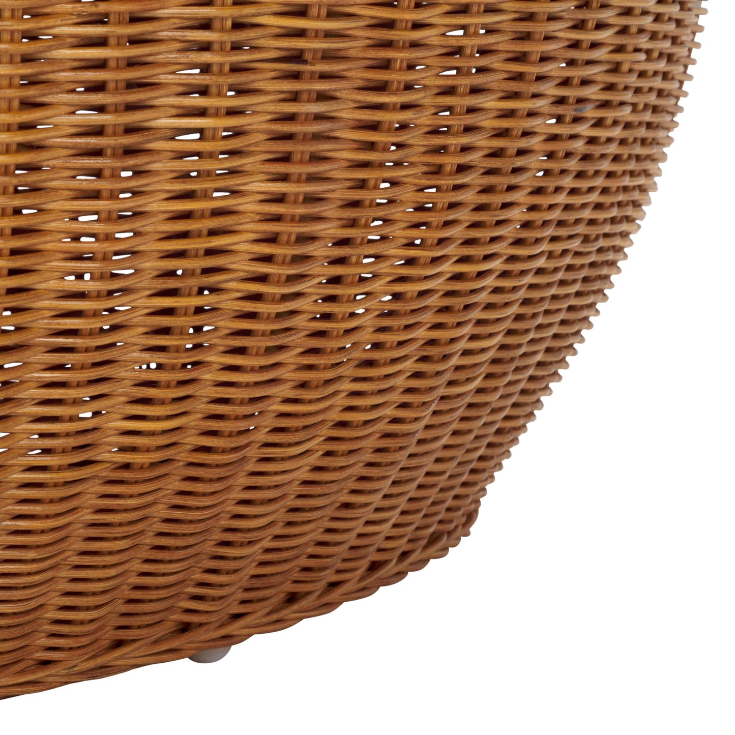 SAFAVIEH Couture Collection Hylda Natural Rattan Glass Top Coffee Table (Fully Assembled)