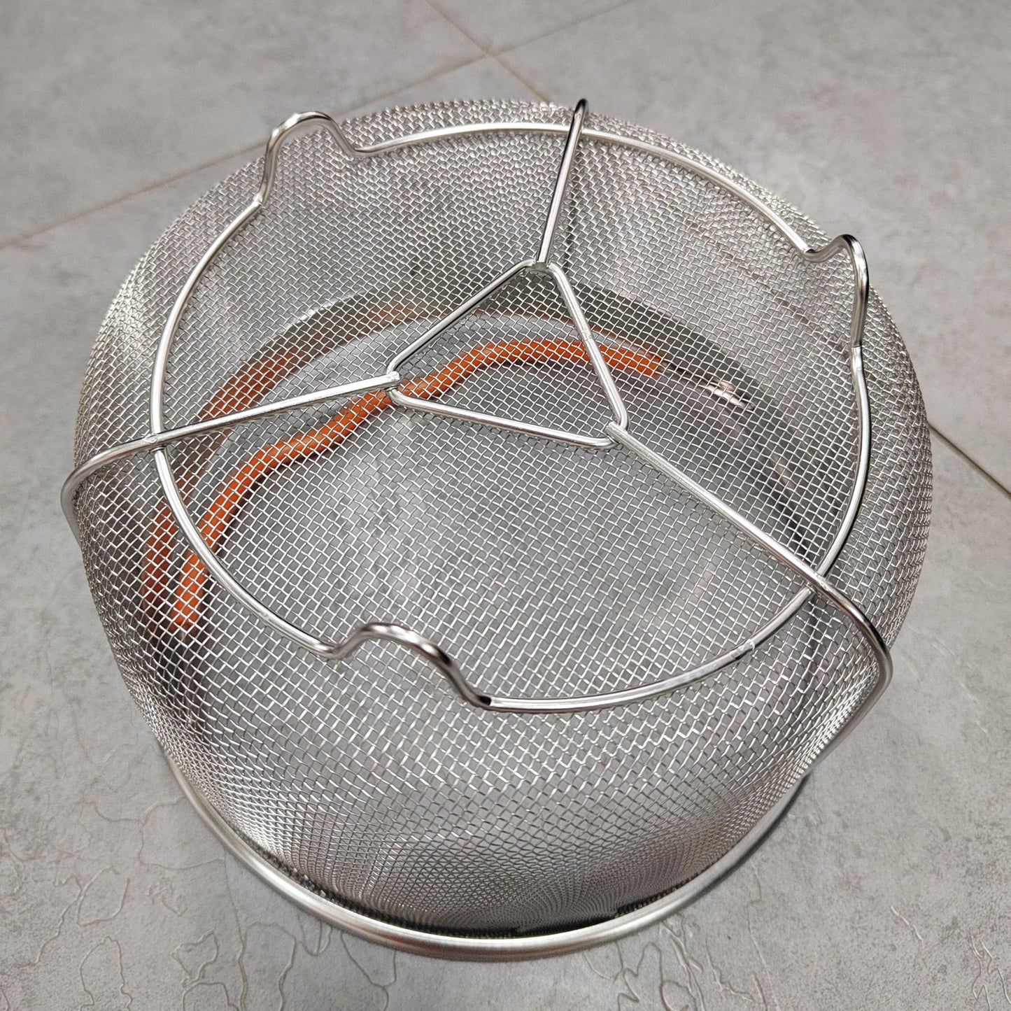 ICEICE Steamer Basket for Instant Pot Accessories 6 & 8 Qt - Stainless Steel Mesh Strainer Insert - Vegetable Steamer for Cooking Broccoli, Eggs, Pasta - Fits All Pressure Cooker Pots - Silver