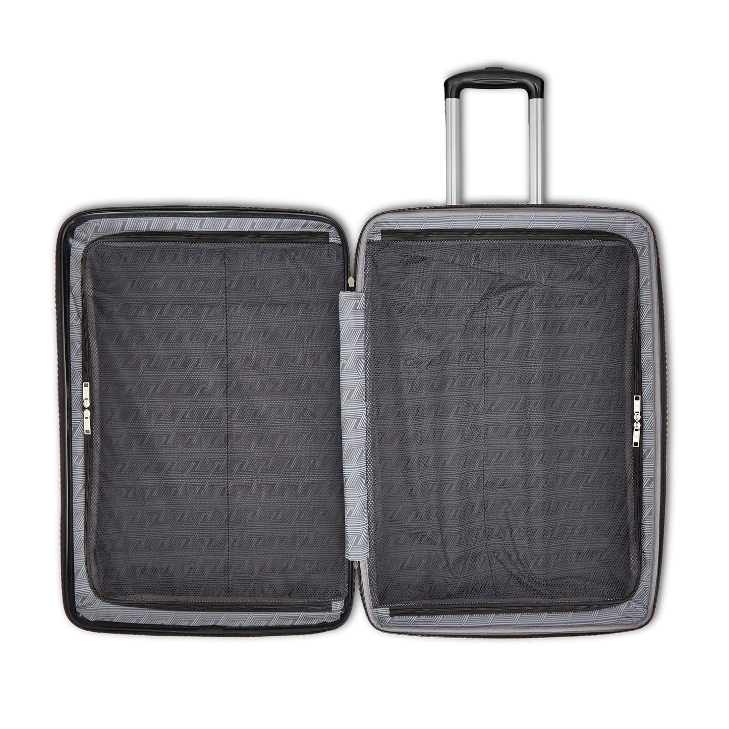 Samsonite Evolve SE Hardside Expandable Luggage with Double Spinner Wheels, Titanium, 3PC Set (CO/M/L)