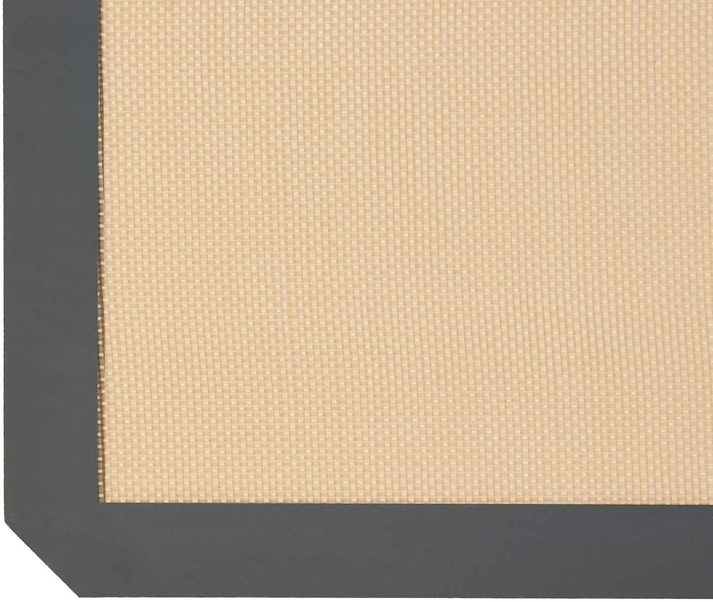 Amazon Basics Rectangular Non-Stick Silicone Baking Mat, Food Safe, Heat Resistant, 9"x13", 9.9"x14.8", and 16.5"x11.6", Beige/Gray, Pack of 3