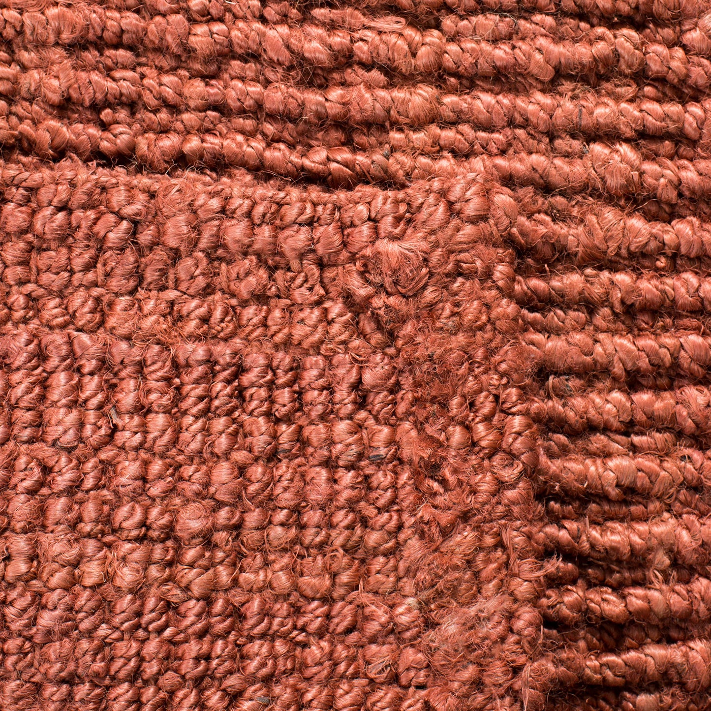 SAFAVIEH Area Rug 8x10 - Natural Fiber Collection - Large - Rust, Handmade Jute, Farmhouse Style, Chunky Textured Thick Pile (NF447C)