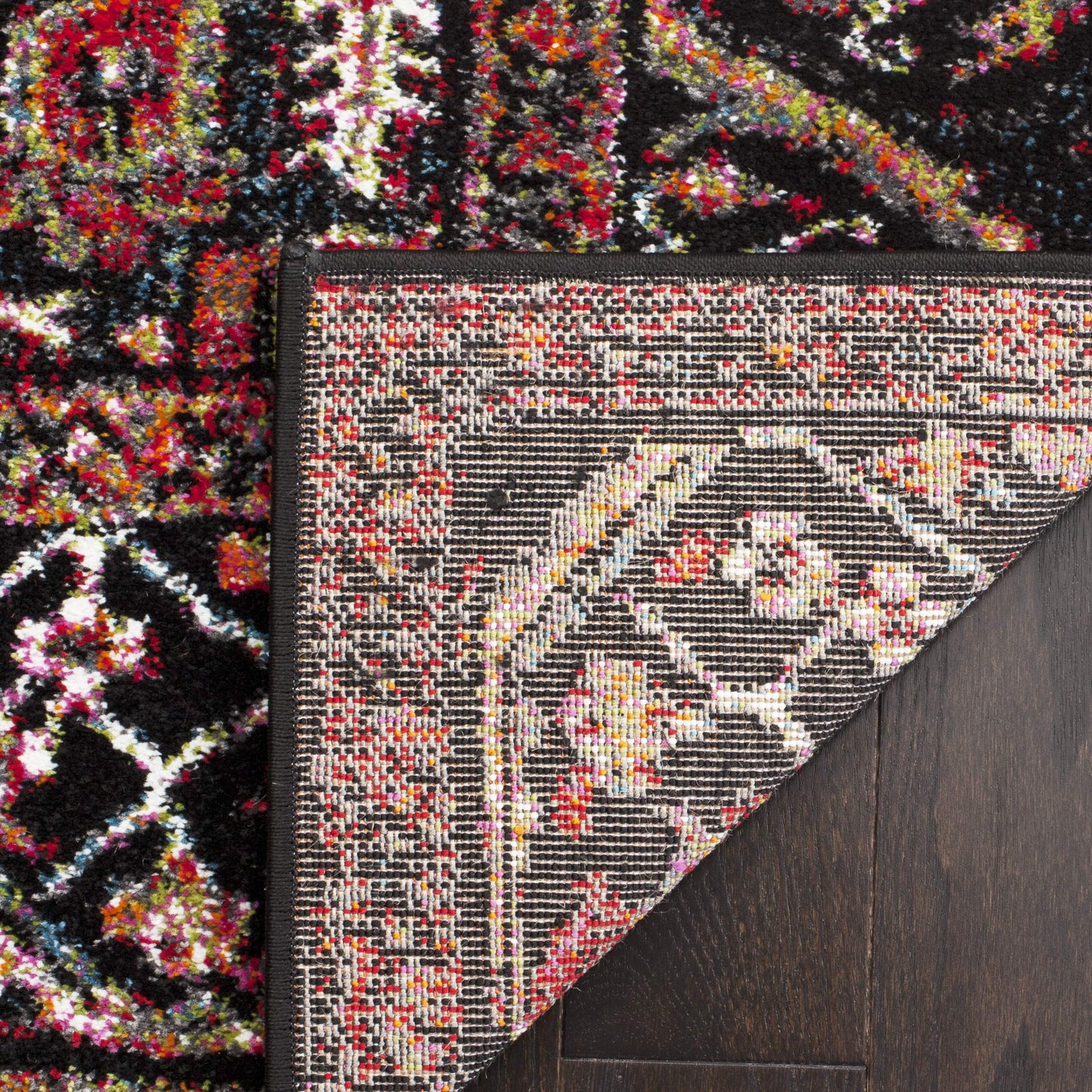 SAFAVIEH Vintage Hamadan Collection X-Large Area Rug - 11' x 15', Red & Multi, Oriental Persian Design, Non-Shedding & Easy Care, Ideal for High Traffic Areas in Living Room, Bedroom (VTH215A)