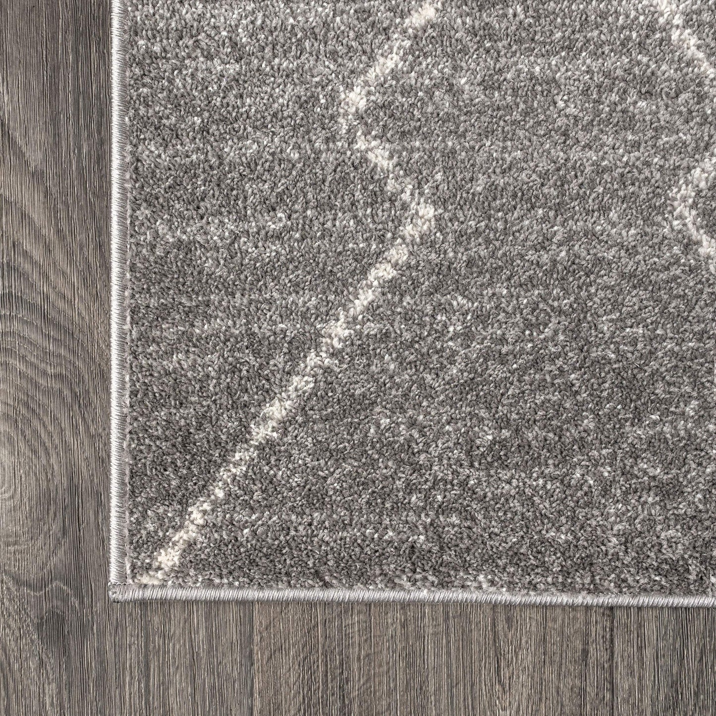 JONATHAN Y Alia Moroccan Beni Souk Gray/Cream Indoor Area Rug, 3x5, Bohemian, Scandinavian, Easy-Cleaning for Living Room, Bedroom, Kitchen, Pet Friendly, Non-Shedding (MOH202B-3)