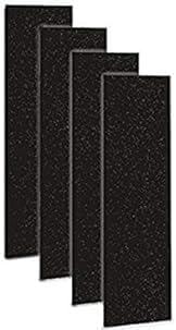 CFS Carbon Activated Pre-Filter Compatible with FLT4825 HEPA Filter, AC4800 Series, Black (4 Pack)