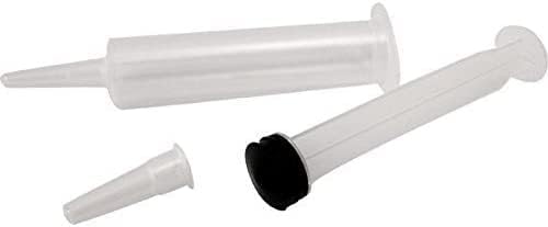 25 Pack (1oz) Jello Shot Syringes Combo with Tray/Racking Stand for Holiday Party Supplies