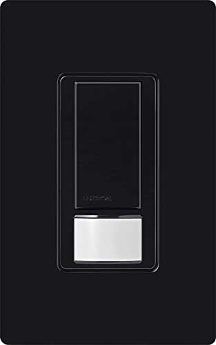 Lutron Maestro Motion Sensor Light Switch Indoor for Bathroom, Garage, Laundry Room, Any Bulbs, Occupancy Vacancy Sensor, Single-Pole, MS-OPS2-WH, White