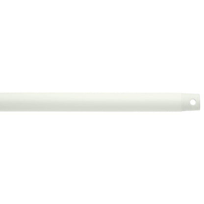 Kichler 360003WH Ceiling Fan 36-Inch Downrod, White Finish,Silver