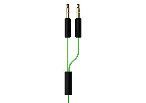 Razer Hammerhead Pro v2 Earbuds: Custom-Tuned Dual-Driver Technology - in-Line Mic & Volume Control - Aluminum Frame - 3.5mm Headphone Jack - Green