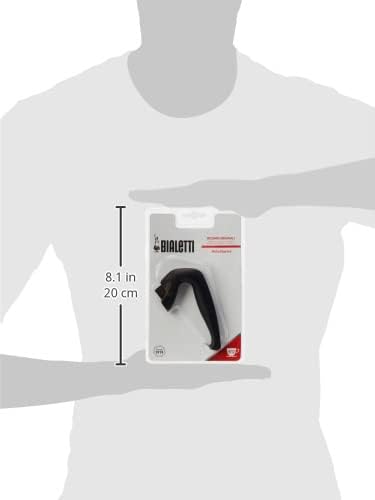 Bialetti Moka Express Handle (Black, 9 or 12 Cup) - 12x2x19 cm
