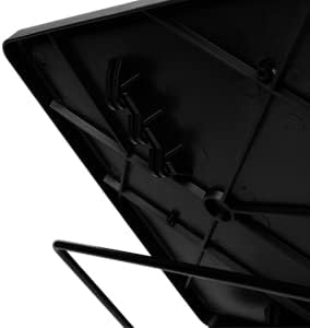 TV Tray Stand is an Adjustable Angle Sofa Stand Coffee Table with six Height adjustments and Three Angles,Retractable
