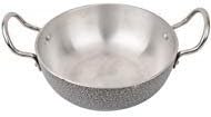 Satre Online Aluminium Kadai, 1 Set, 4 mm Thickness, Silver Frying Pan/Cookware