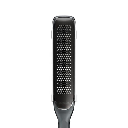 Zyliss Rasp Grater - Handheld Grater with Stainless Steel Blade & Wheat Straw Handle - Ideal for Hard Cheese, Chocolate, Ginger, & More - Protective Cover Doubles as Scraper