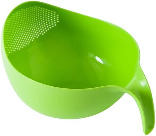 Rice Washer Quinoa Strainer, Newest Kitchen Tools with Handle for Cleaning Veggies and Fruits