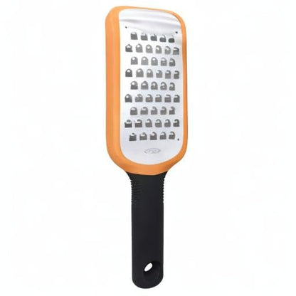 OXO Good Grips Etched Coarse Grater, Orange