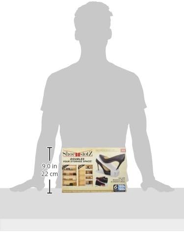 Shoe Slotz 6-Pack Ivory - Space-Saving Shoe Storage Solution