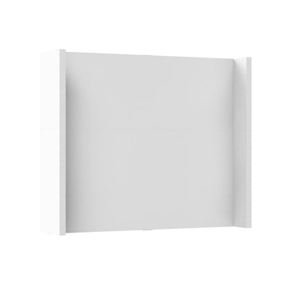 EverPanel Modular 8' x 7' Wall Kit | White with White Trim | Room Divider | Interlocking Wall Panels | Temporary Room Separator | Configurable Partition