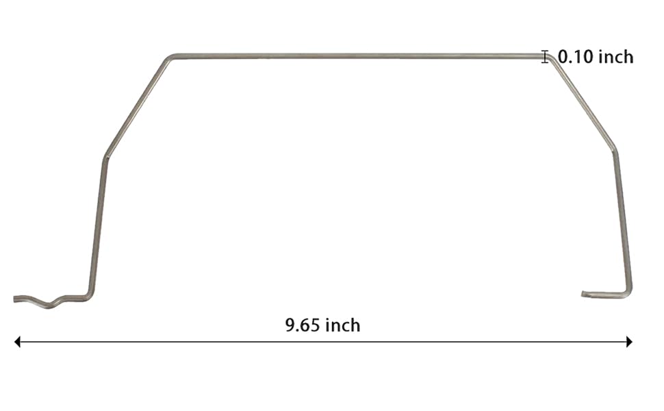 627792 Refrigerator Icemaker Shutoff Arm, for Refrigerator WP627792, 14214703, 628198